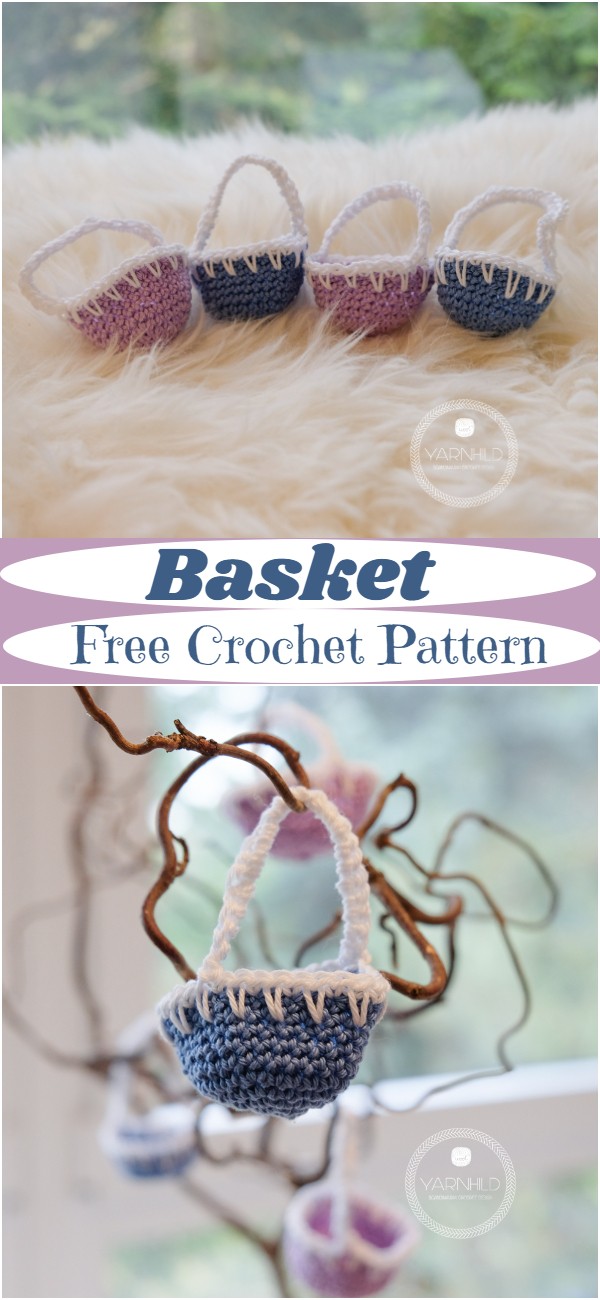 Free Crochet Basket Pattern