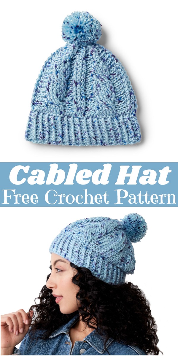 Crochet Cabled Hat