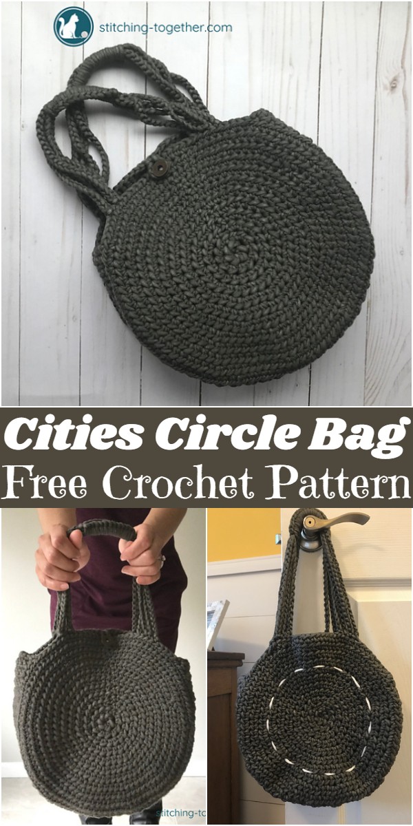 Crochet Cities Circle Bag