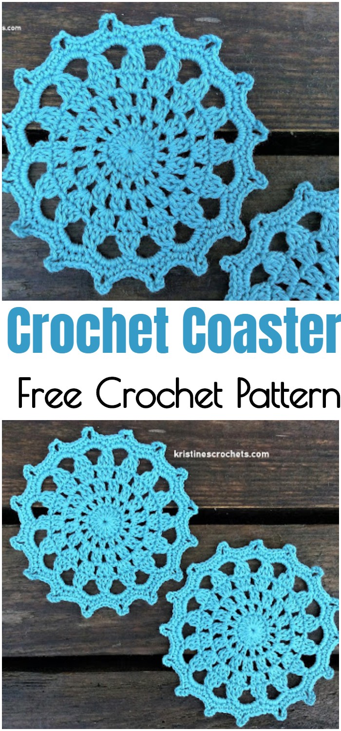 Crochet Coaster - Easy Pattern