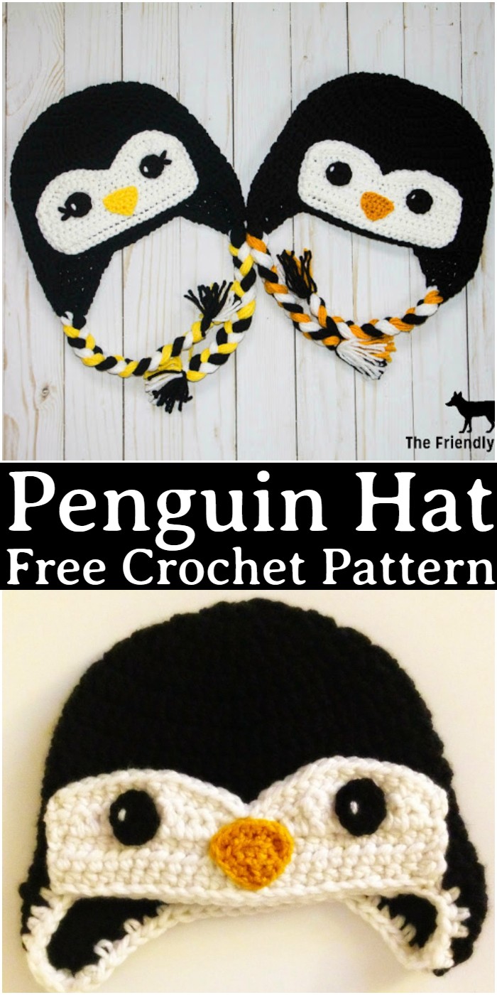 Crochet Penguin Hat Pattern