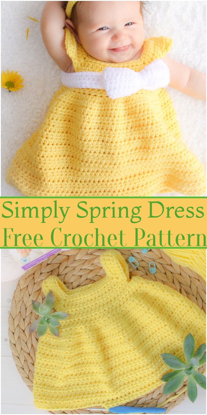 Crochet Simply Spring Baby Dress Pattern
