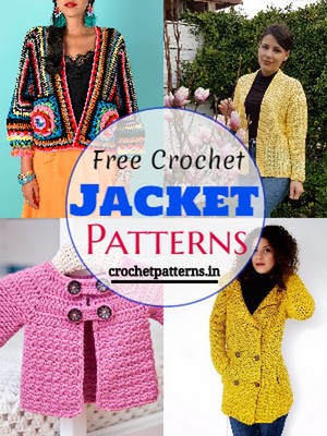 12 Easy Crochet Jacket Patterns For Women