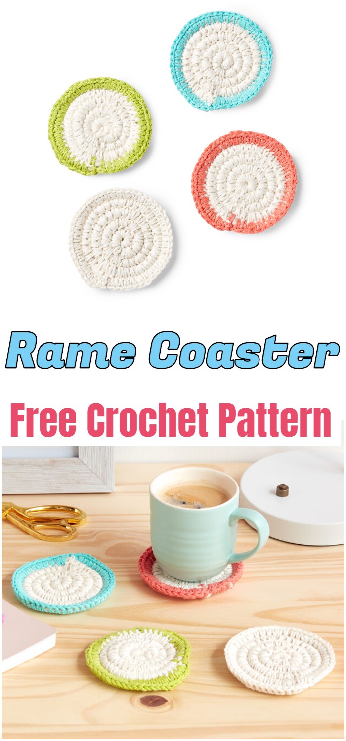 Rame Crochet Coaster