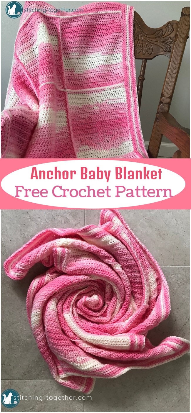 Crochet Anchor Baby Blanket Pattern