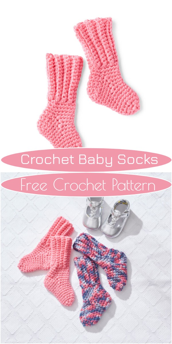 Crochet Baby Socks