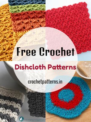 Free Crochet Dishcloth Patterns For Your Kitchen