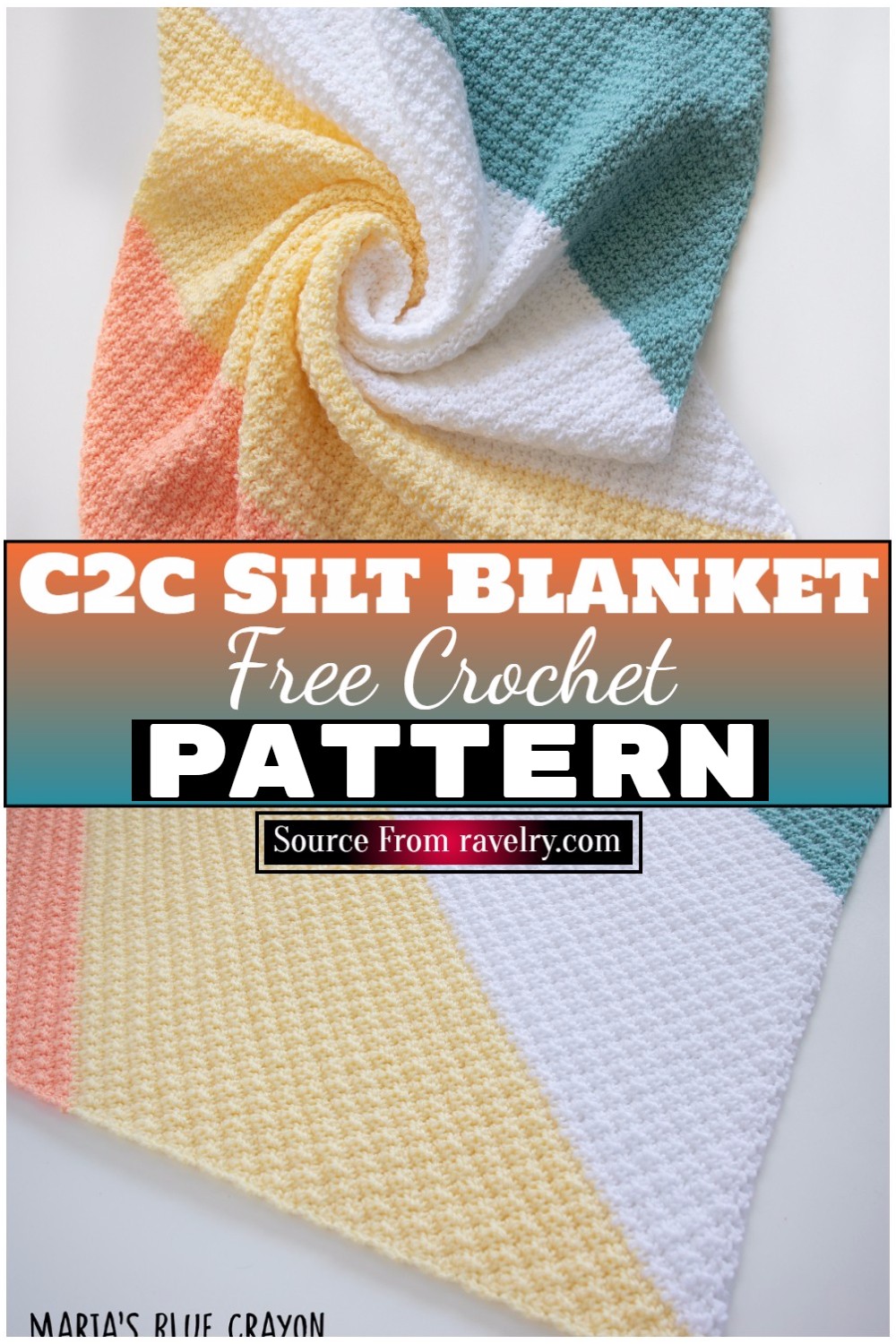 Free Crochet C2c Silt Blanket