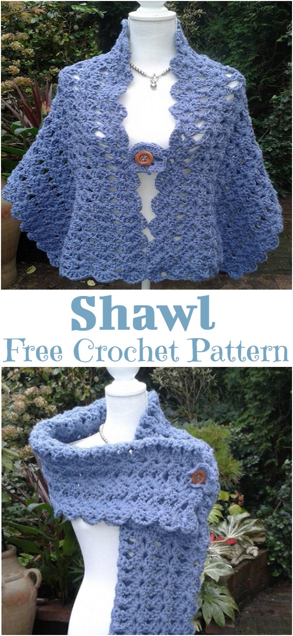 Free Crochet Shawl Pattern