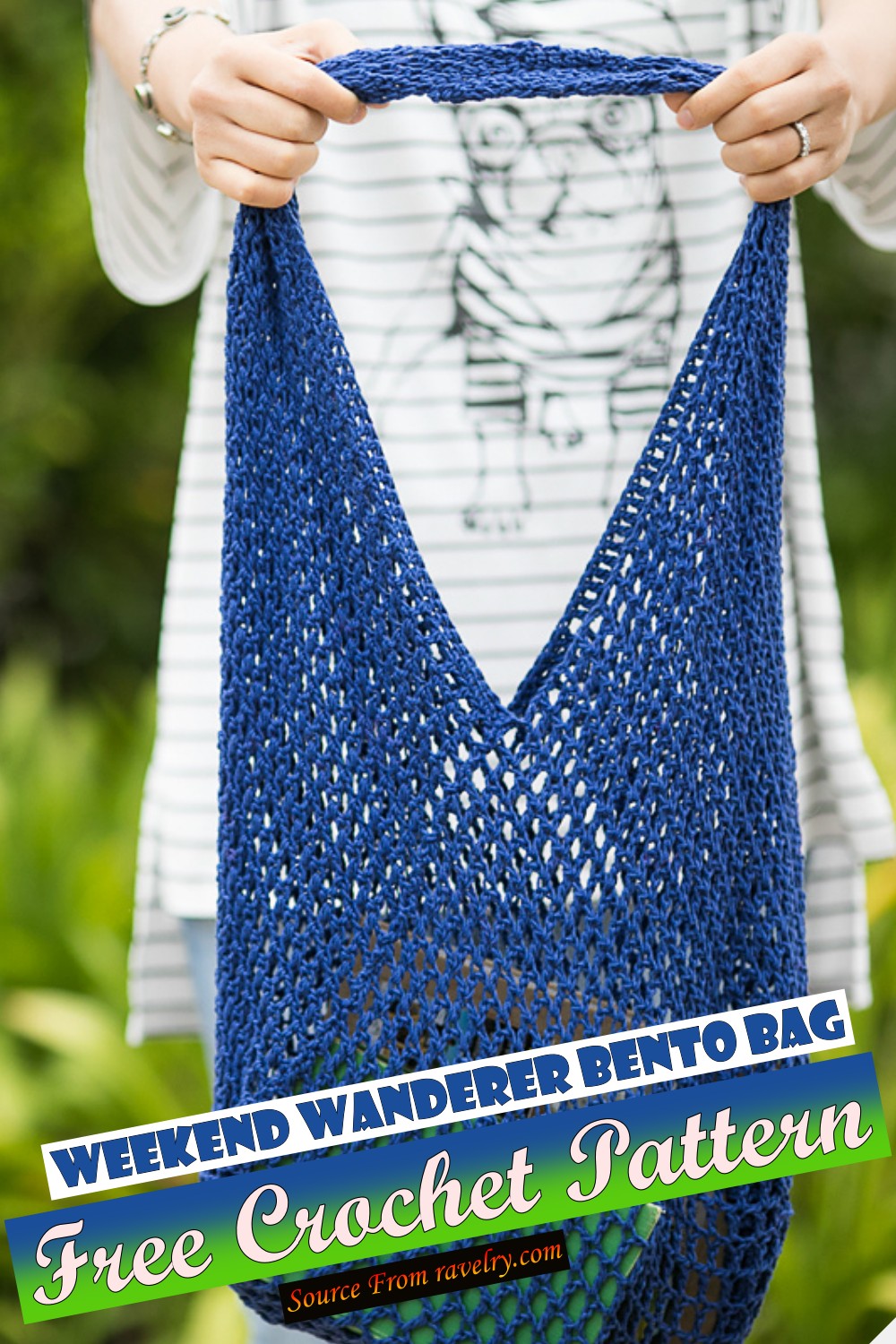 Free Crochet Weekend Wanderer Bento Bag Pattern