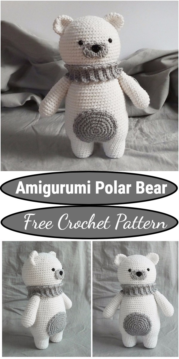 Crochet Amigurumi Polar Bear Pattern