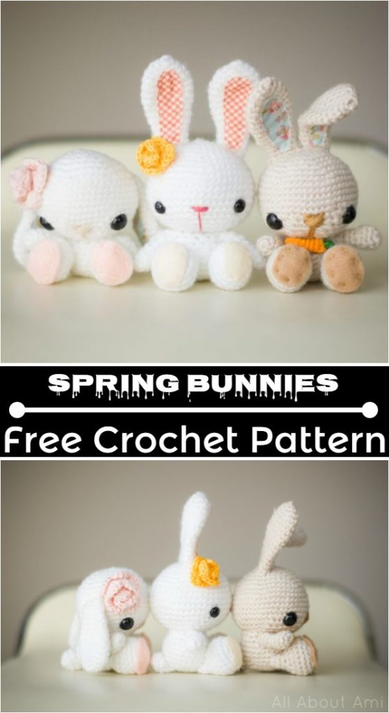 40 Free Crochet Bunny Patterns