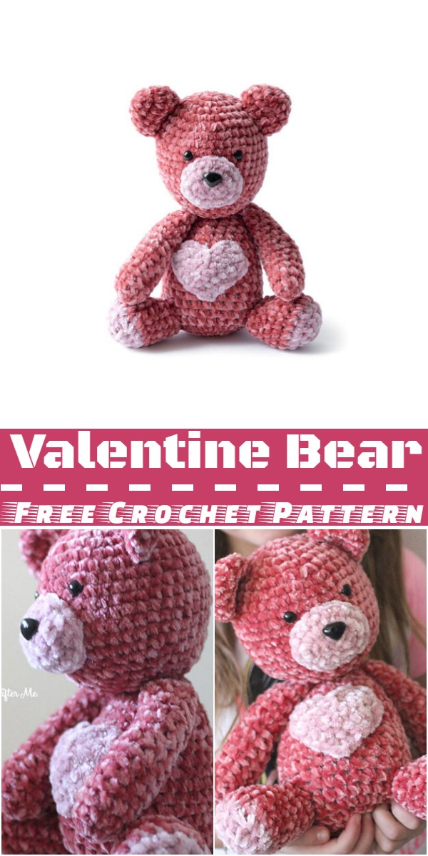 Crochet Valentine Bear