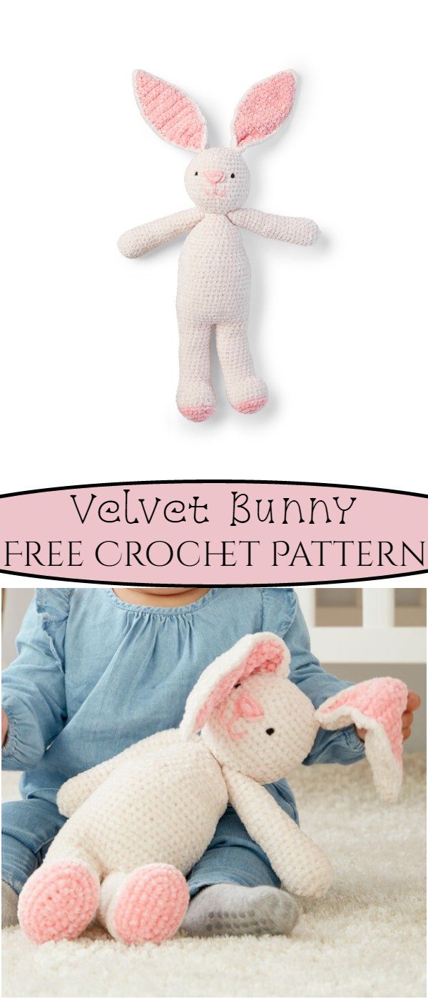 Crochet Velvet Bunny Pattern