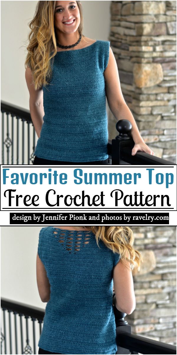 Favorite Summer Top Crochet Pattern