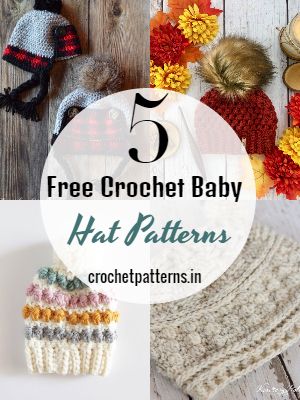 Free Crochet Baby Hat Patterns