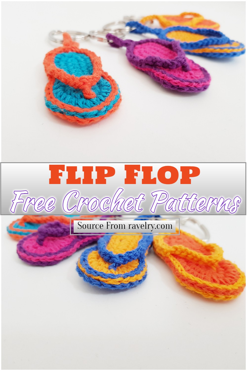 Free Crochet Flip Flop Pattern