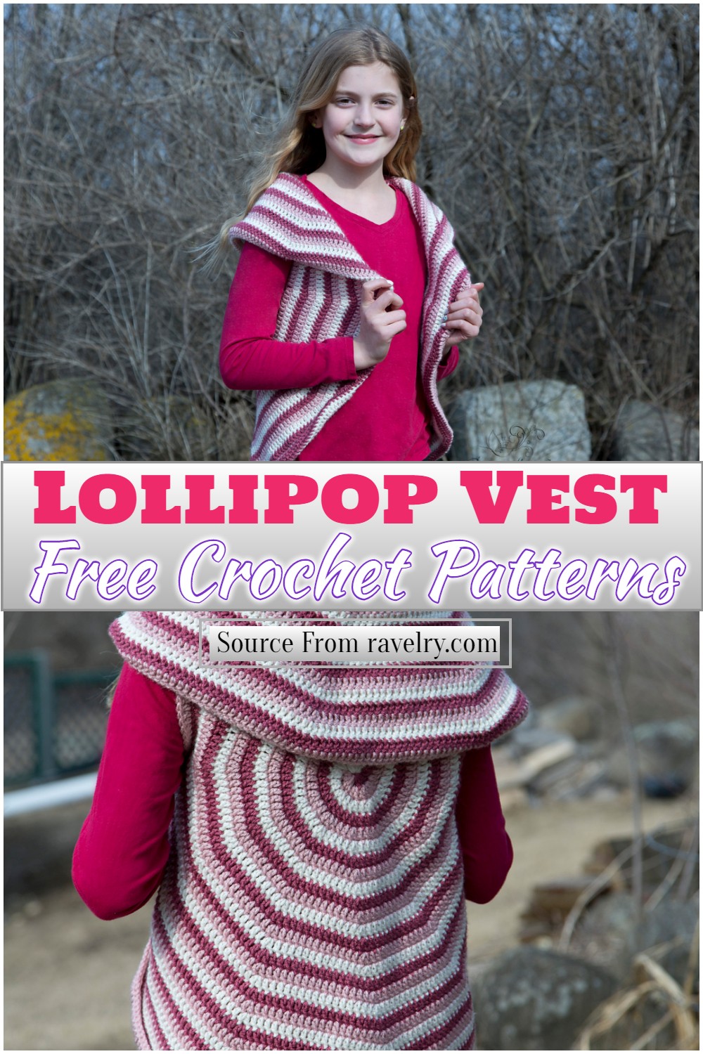 Free Crochet Lollipop Vest Pattern