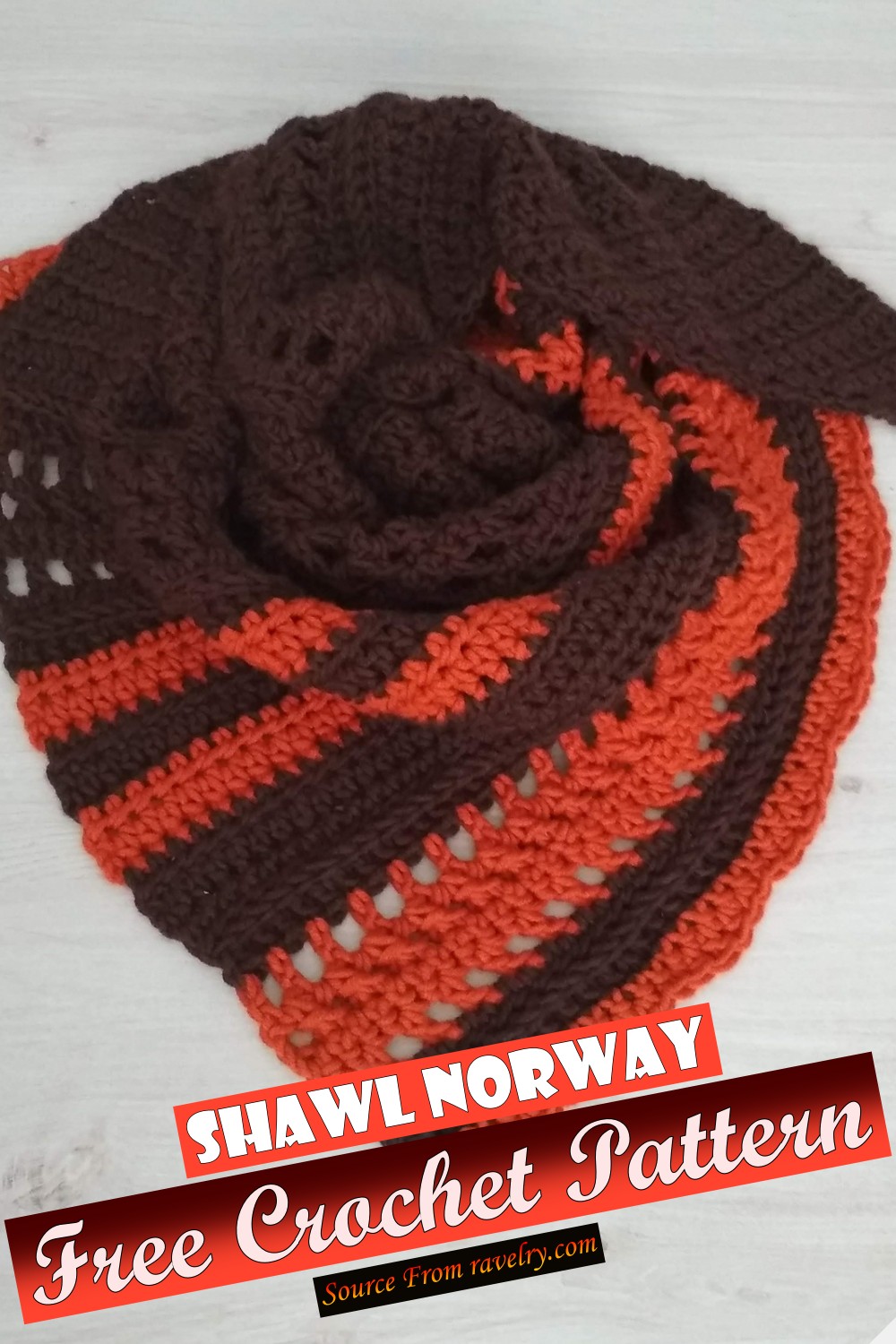 Free Crochet Shawl Norway Pattern