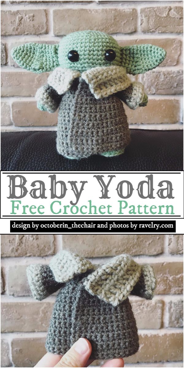 Baby Yoda Crochet Pattern
