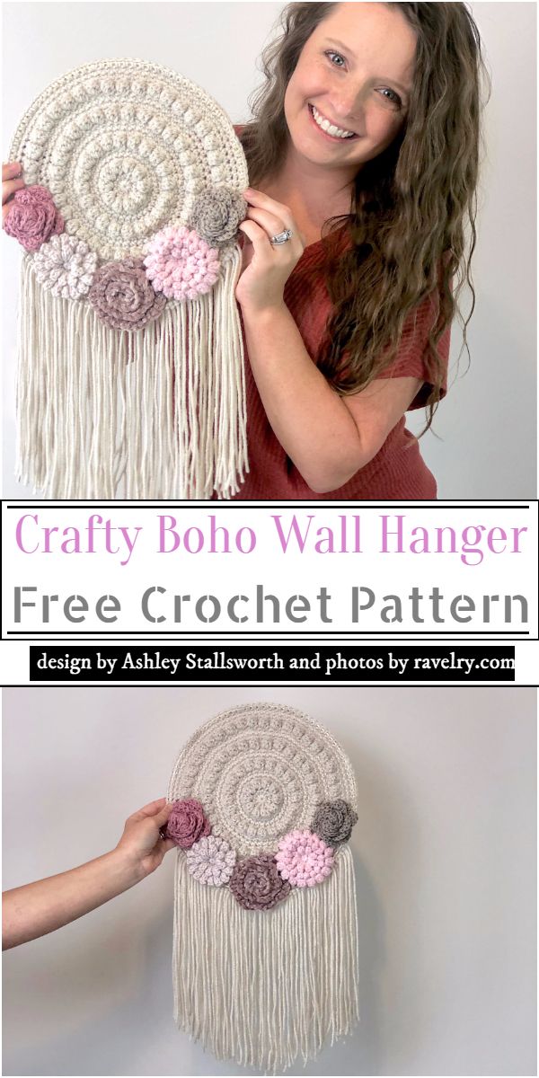Crafty Boho Wall Hanger Crochet Pattern
