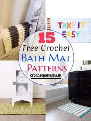 14 Free Crochet Bath Mat Patterns For Your Bathroom