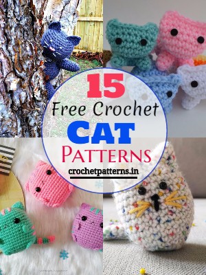 14 Free Crochet Cat Patterns For Kids Fun