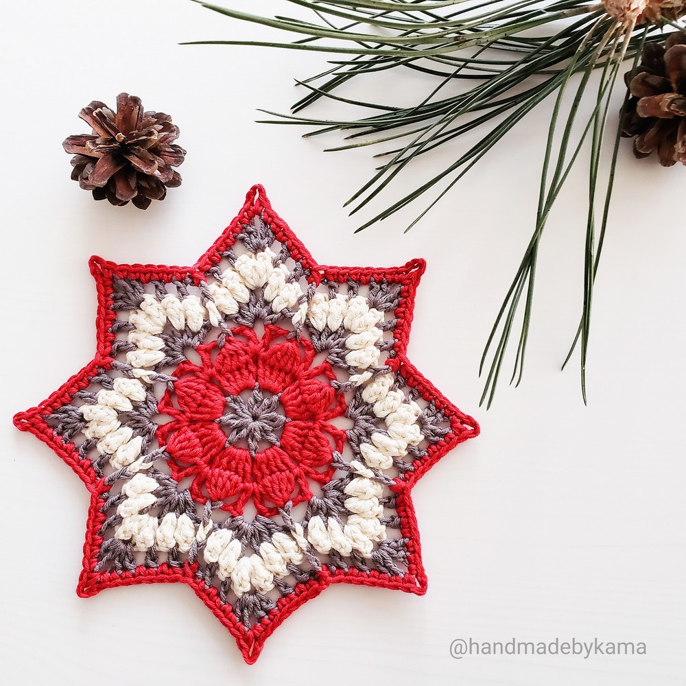 Free Crochet Eureka Mandala Pattern