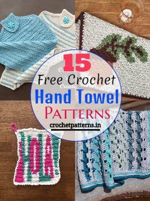 15 Free Crochet Hand Towel Patterns