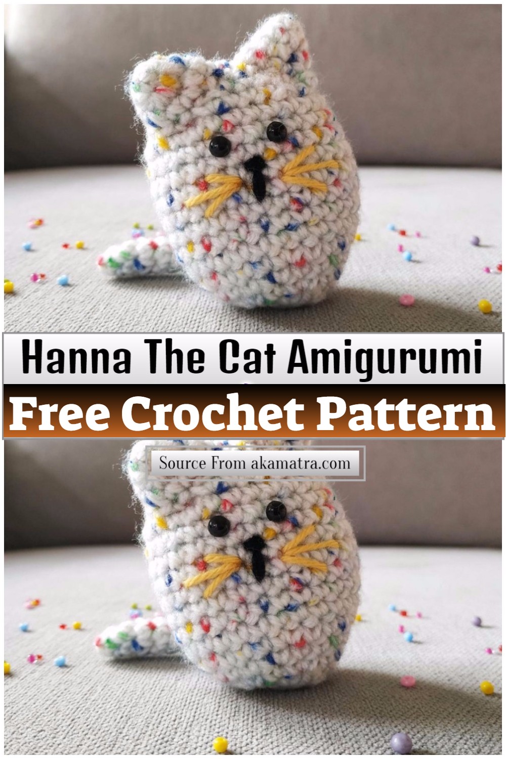 Kitty Mod Free Cat Amigurumi Pattern 1