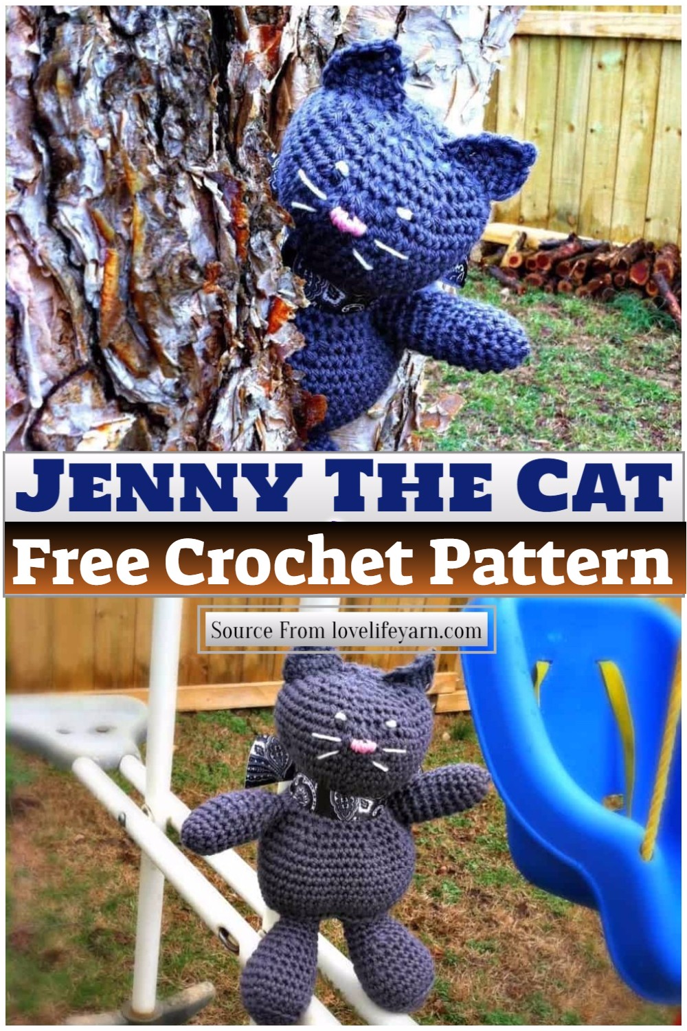 Free Crochet Jenny The Cat Pattern 1