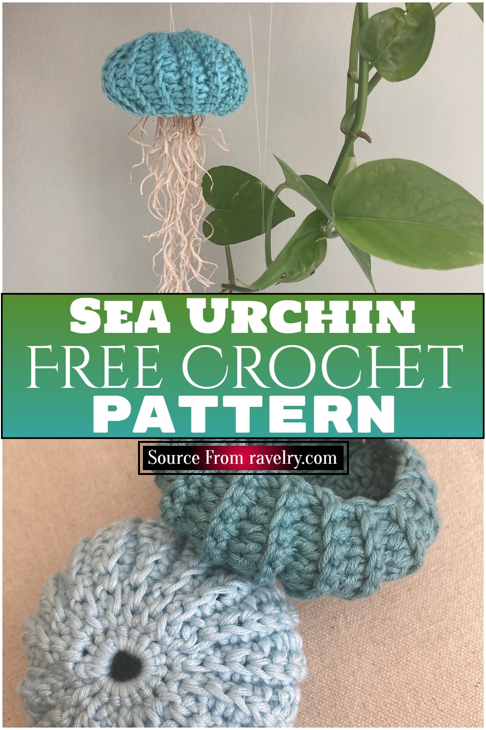 Free Crochet Sea Urchin Pattern