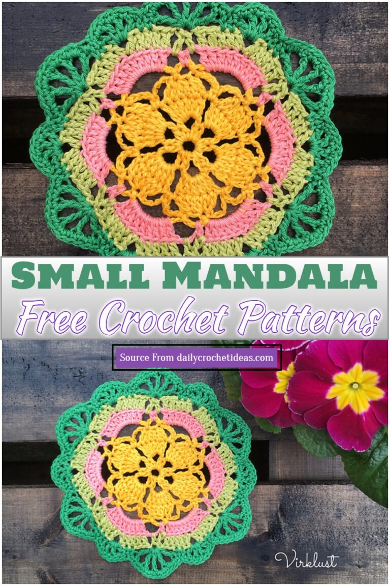 20 Free Crochet Mandala Patterns For Decoration
