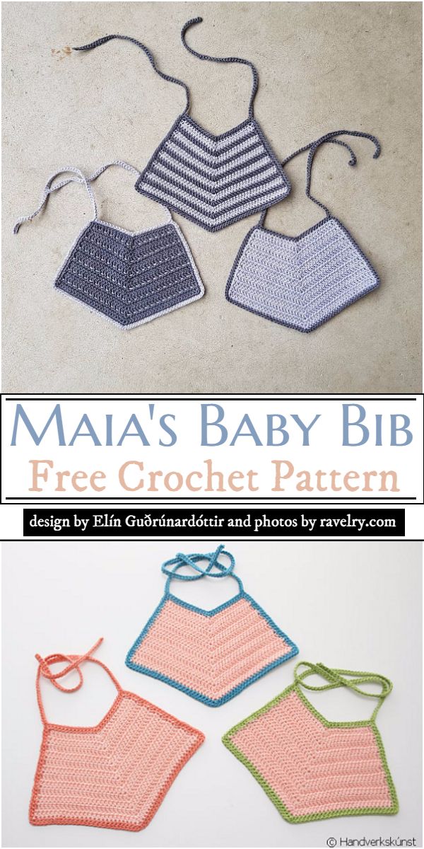 Maia's Baby Bib Crochet Pattern