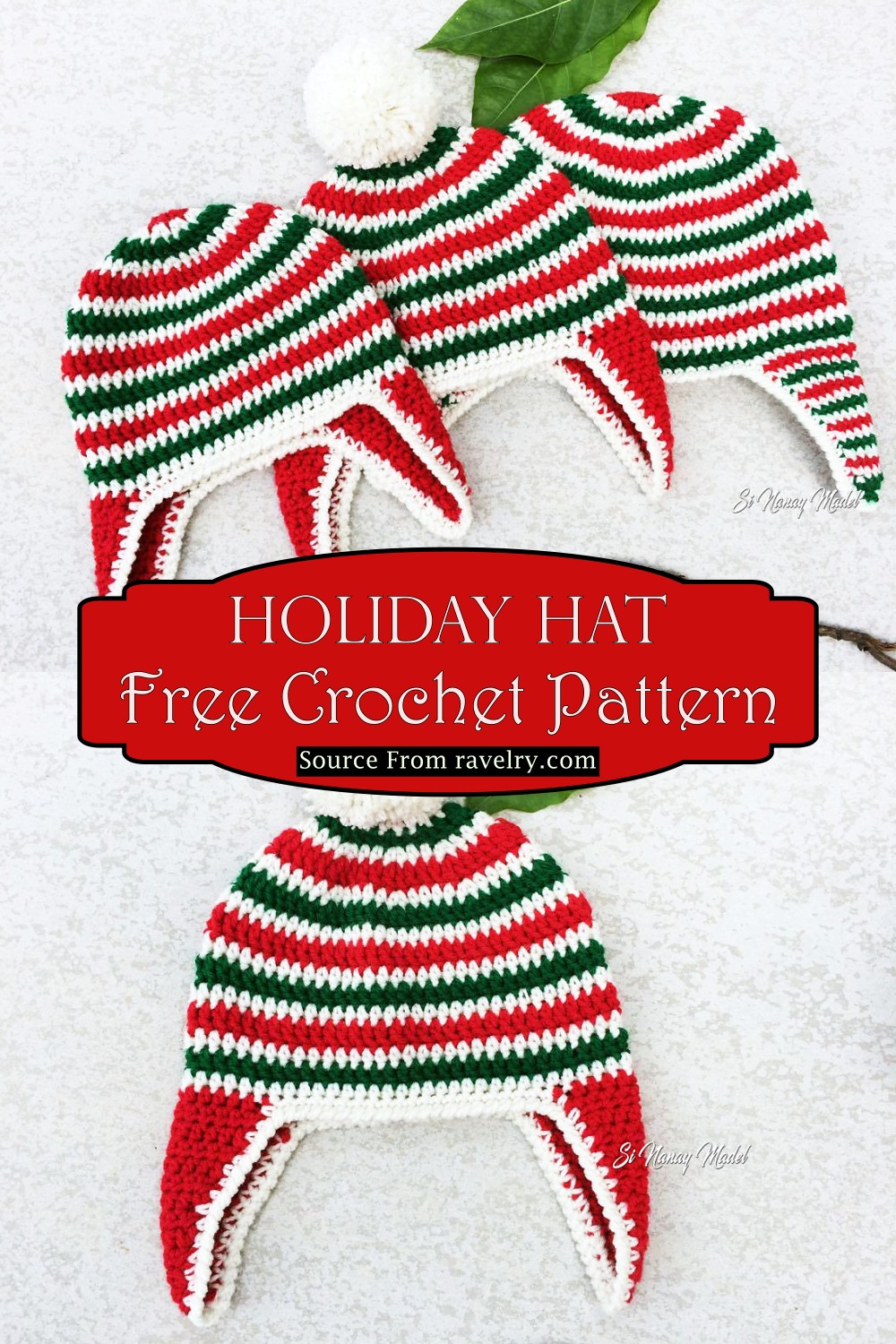 Crochet Holiday Hat Pattern