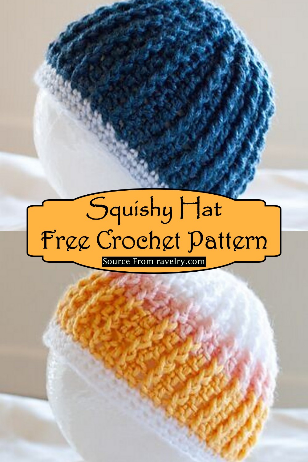 Crochet Squishy Hat Pattern