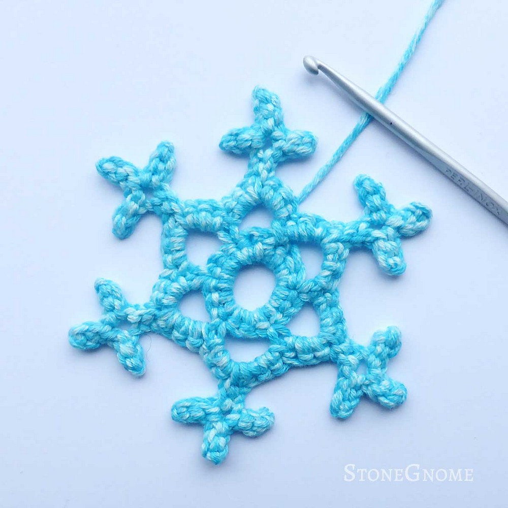 Free Crochet Best Snowflake ​pattern