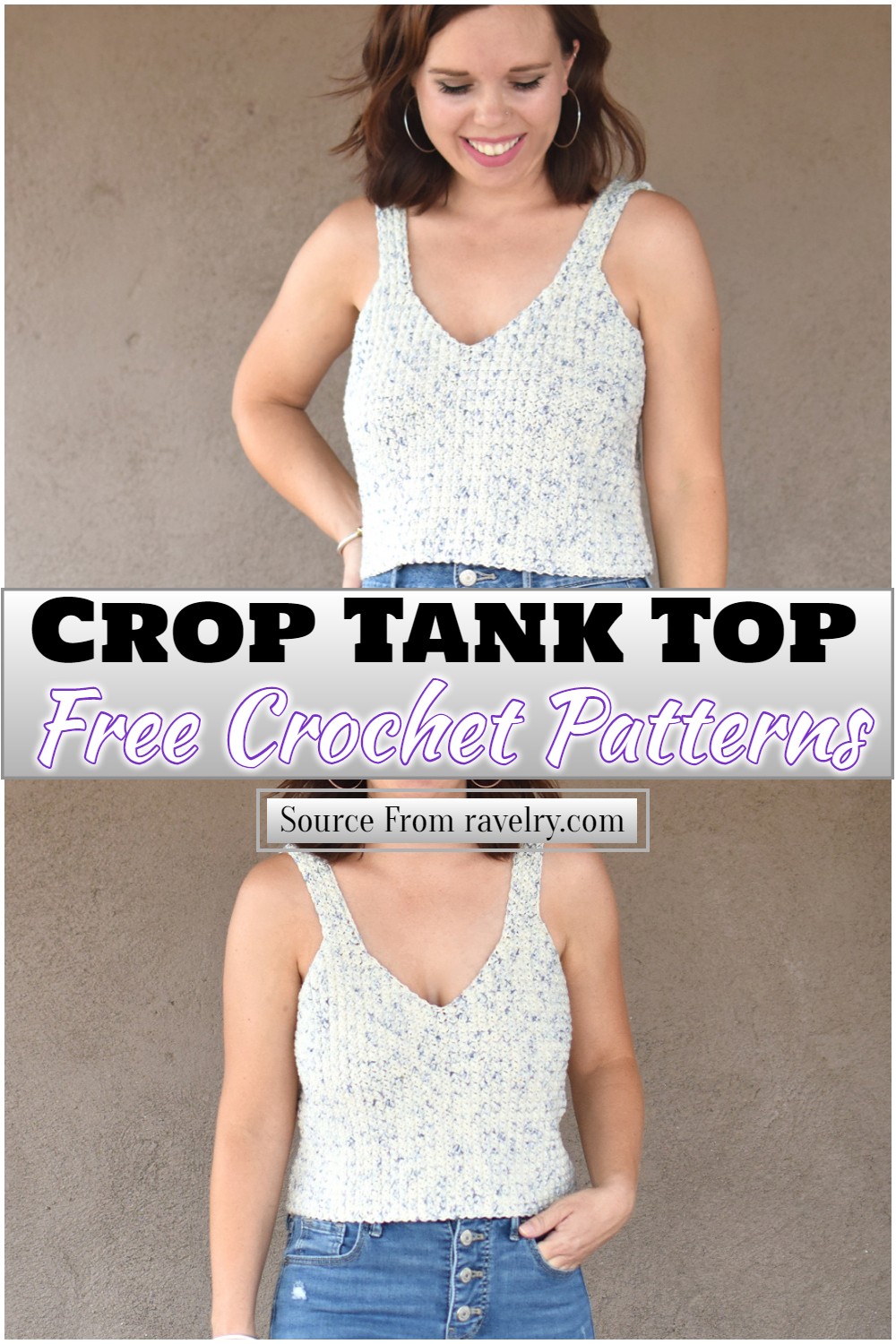 Free Crochet Crop Tank Top Pattern