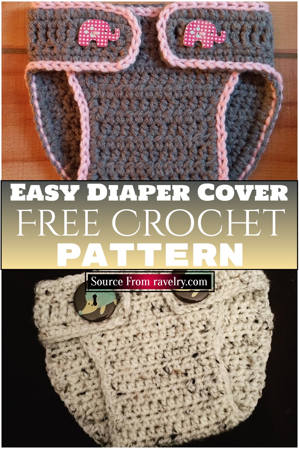 Free Crochet Easy Diaper Cover Pattern