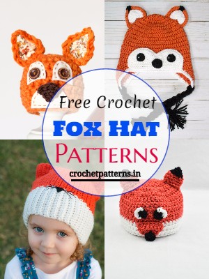 9 Free Crochet Fox Hat Patterns For Kids