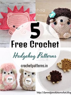 Free Crochet Hedgehog Patterns
