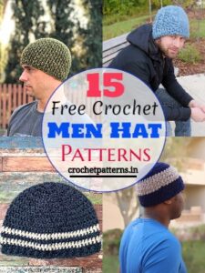 13 Easy Crochet Men Hat Patterns