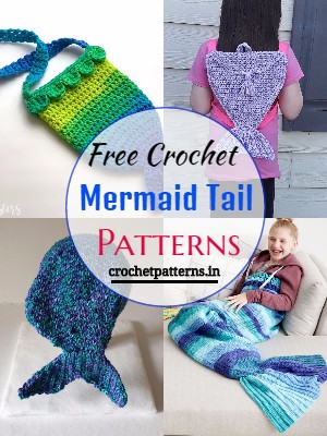 30 Free Crochet Mermaid Tail Patterns