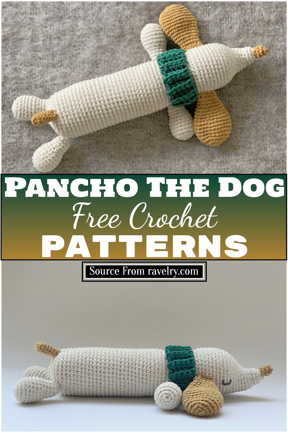 Free Crochet Pancho The Dog