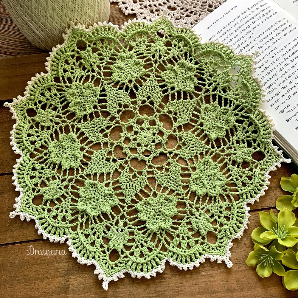 Free Crochet Shamrock Soiree ​pattern