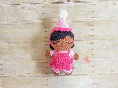 Crocheted Baby Doll Birthday Girl Pattern