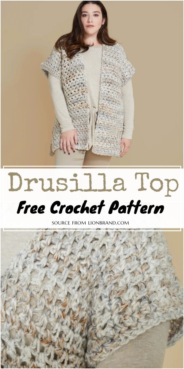 Drusilla Crochet Top Pattern