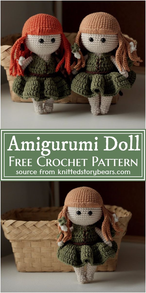 Free Crochet Amigurumi Doll Pattern