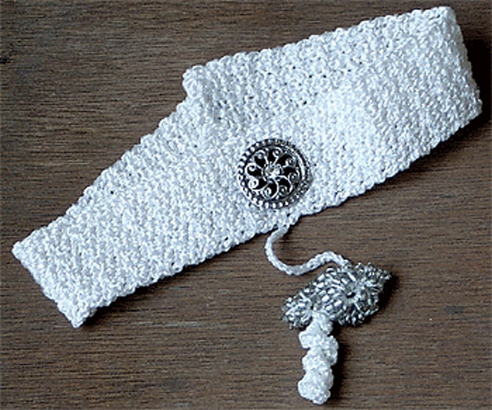 Free Crochet Bridal Bauble Choker ​pattern