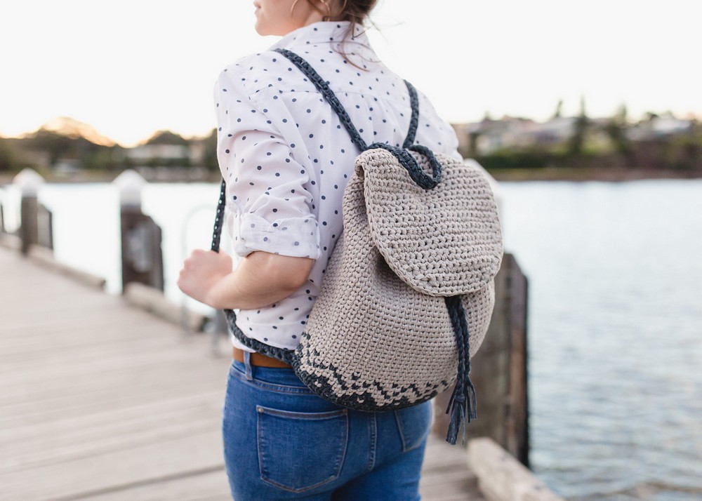 Free Crochet Florence Backpack ​pattern